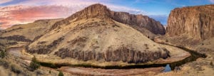 Owyhee's Three Forks region features stunning canyons and open skies for visitors .
