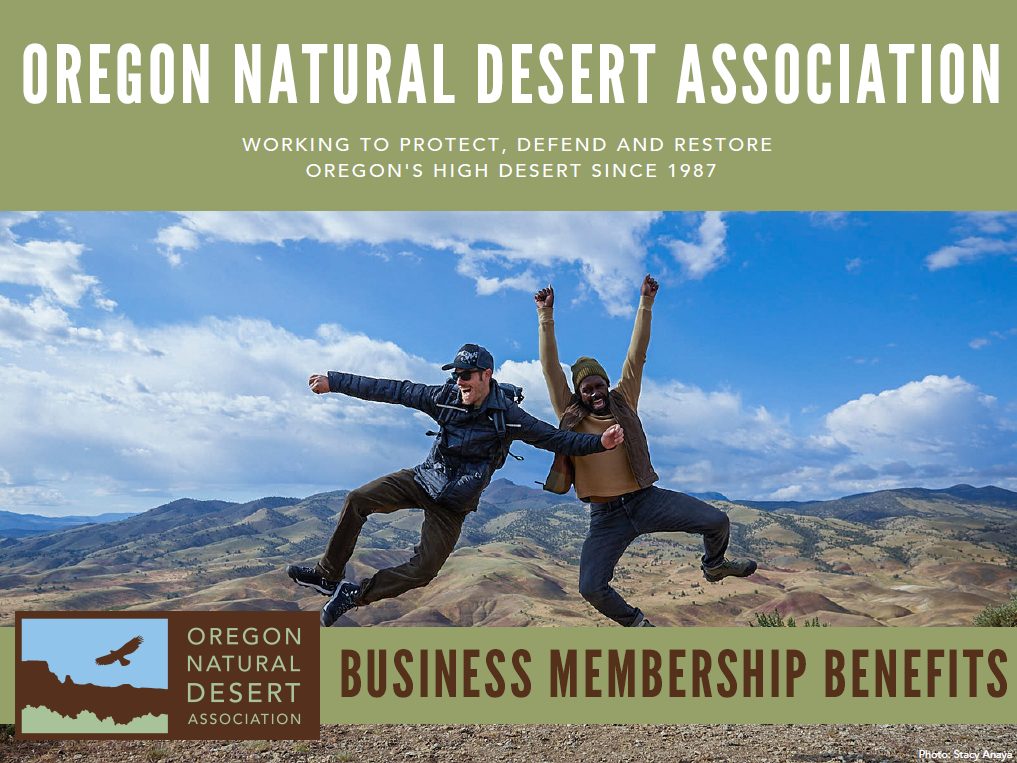 Business Members - Oregon Natural Desert Association