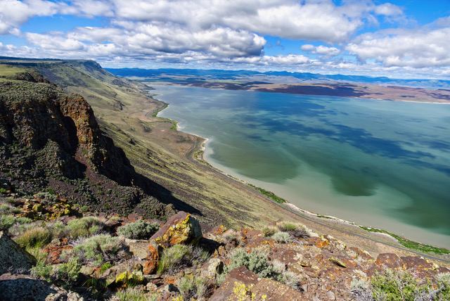 Abert Rim and Abert Lake June 2018