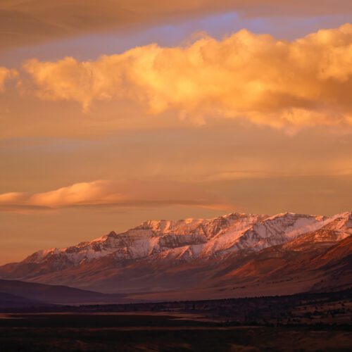 South Steens Wilderness Fall-Sunrise on the East side