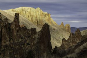 Rock formations in Leslie Gulch Area of Critical Environmental Concern